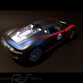 Porsche 918 Spyder Weissach black RC Car 40MHz 1/14