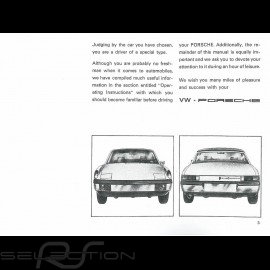 Reproduction Brochure Porsche 914 /6 1971