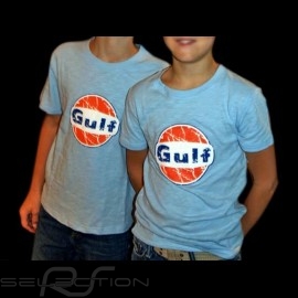 Kinder T-shirt Gulf logo blau