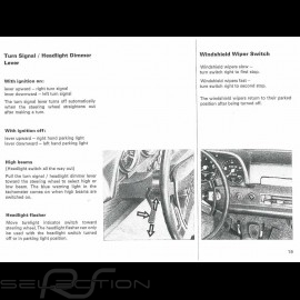 Reproduction user manual Porsche 914 1971