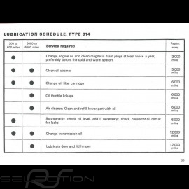 Reproduktion Handbuch Porsche 914 1971