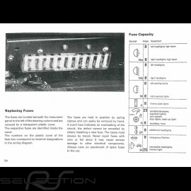 Reproduction user manual Porsche 914 1971