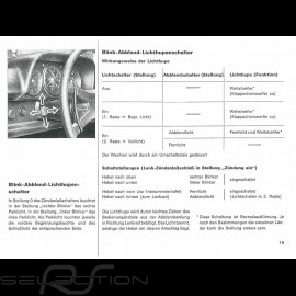 Reproduction user manual Porsche 914 /6 1971