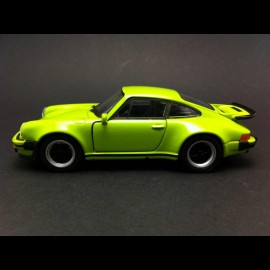 Porsche 911 Turbo 3.0 1975 ﻿lichtgrün﻿ Spielzeug Reibung Welly