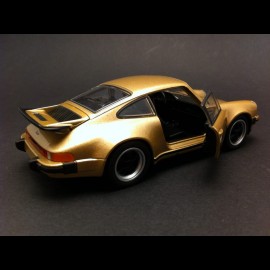 Porsche 911 Turbo 3.0 1975 ﻿gold﻿ Spielzeug Reibung Welly