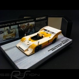 Porsche 917 / 10 Nürburgring 1973 n° 2 Bosch farewell in the snow 1/43 Minichamps 437736592