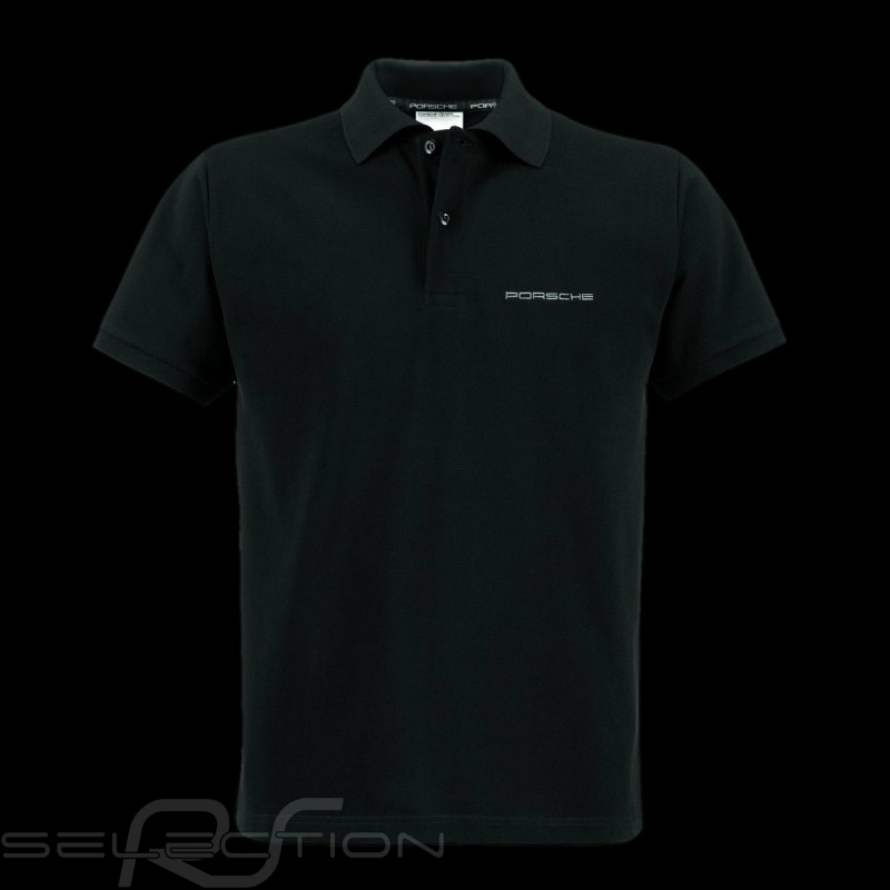 Porsche polo shirt classic black Porsche WAP750 - men
