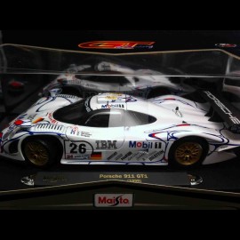 Porsche 911 GT1-98 Platz 2 Le Mans 1998 n° 25 1/18 Maisto 38864