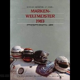 Porsche Poster Porsche Marken Weltmeister 1983 