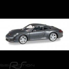 Porsche 911 Carrera 4 grey 1/87 Herpa 038645