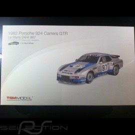 Porsche 924 Carrera GTR Le Mans 1982 n° 87 1/18 TrueScale TSM141824R