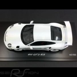 Porsche 991 GT3 RS 2015 weiß 1/18 Spark WAX02100018