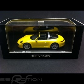 Porsche 991 targa 4 2013 gelb 1/43 Minichamps 410062441