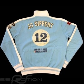 Hoodie Jacke Jo Siffert n° 12 Gulf blau - Herren