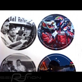 Set of stickers Porsche Racing le Mans