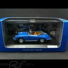 Porsche 356 C cabriolet 1963 blau 1/43 Minichamps WAP0205500H