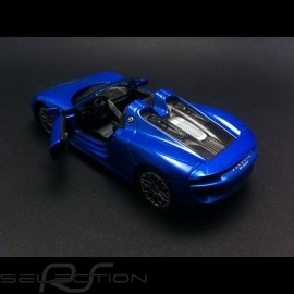Porsche 918 Spyder Spielzeug Reibung Welly blau