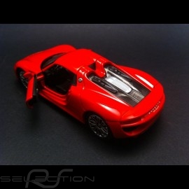 Porsche 918 Spyder rot Spielzeug Reibung Welly 