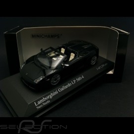 Lamborghini Gallardo LP560 4 Spyder 2008 black 1/43 Minichamps 400103830