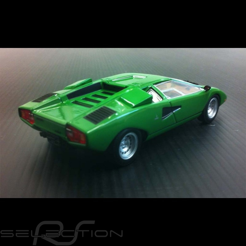 Lamborghini Countach LP400 1974 green 1/43 Minichamps 436103100