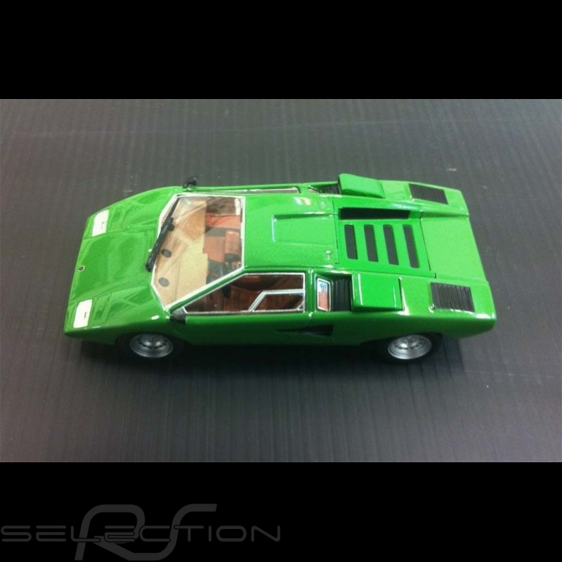 Lamborghini Countach LP400 1974 green 1/43 Minichamps 436103100