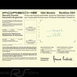 Wiedergabe Service Buch Porsche 911 Turbo 1984