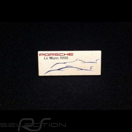 Porsche badge Le Mans 1998 911 GT1 Silhouette