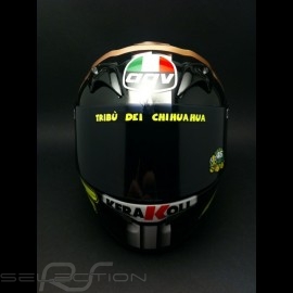 AGV Helm Valentino Rossi Moto GP  Test Jerez 2007 1/2 Minichamps 327070046