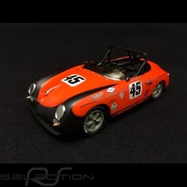 Porsche 356 Speedster n° 45 Ed Parlett orange / schwarz 1/43 Schuco 450883700