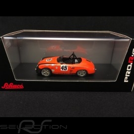 Porsche 356 Speedster n° 45 Ed Parlett orange / schwarz 1/43 Schuco 450883700