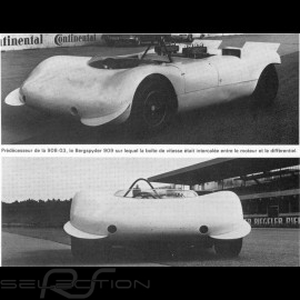 Porsche 909 Bergspyder Presentation Hockenheim 1/43 Provence MAP02015208