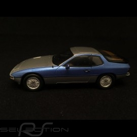 Porsche 924 turbo bicolor silber / blau metallic 1/43 Spark MAP02020816
