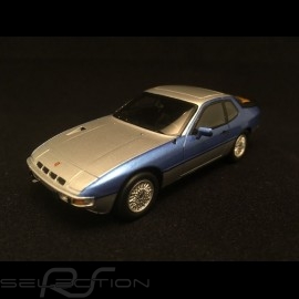 Porsche 924 turbo bicolor silber / blau metallic 1/43 Spark MAP02020816