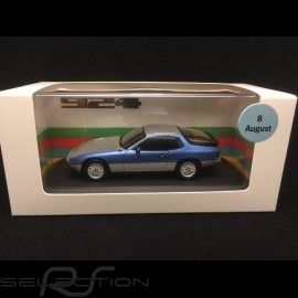 Porsche 924 turbo bicolor silber / blau metallic 1/43 Spark MAP02020816