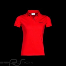 Porsche Polo Shirt Classic rot - Damen - Porsche Design WAP908