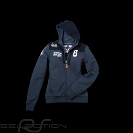 Jacket sweatshirt hoodie Martini Racing navy blue Women Porsche Design WAP554