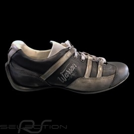 Sneaker Vintage Racing Rennfahrer Style schwarz / beige - Herren