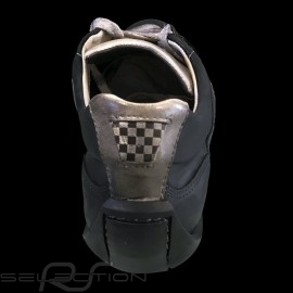 Sneaker Vintage Racing Rennfahrer Style schwarz / beige - Herren