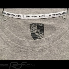 T-shirt Porsche amerikanische Flagge grau Porsche design WAP982 - Herren