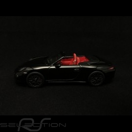 Porsche 911 type 991 Carrera 4 GTS Cabriolet black 1/43 Schuco 450758700