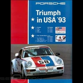 Porsche Poster 934 RS Triumph in USA 1993 - 81