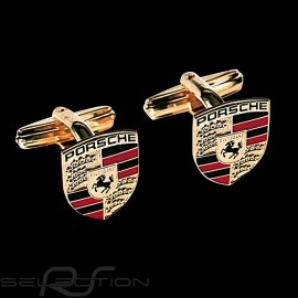 Porsche cufflinks  golden crest Porsche WAP05014015