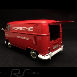 VW kombi T1 Porsche Träger Renndienst rot 1/24 Motormax 795574