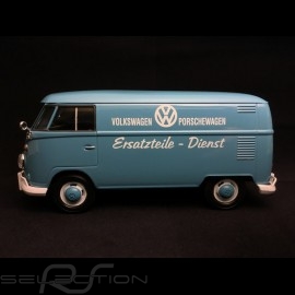 VW kombi T1 Porsche Träger Diesel Ersatzteile Dienst blau 1/24 Motormax 795567