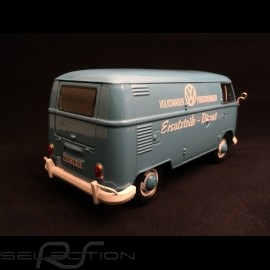 VW kombi T1 Porsche Träger Diesel Ersatzteile Dienst blau 1/24 Motormax 795567