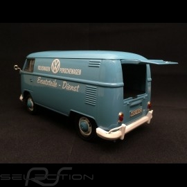 VW kombi T1 Porsche Träger Diesel Ersatzteile Dienst blau 1/24 Motormax 795567