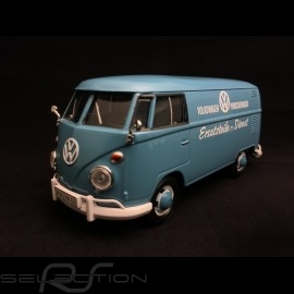 VW kombi T1 Porsche Träger Diesel Ersatzteile Dienst blau 1/24 Motormax 795567