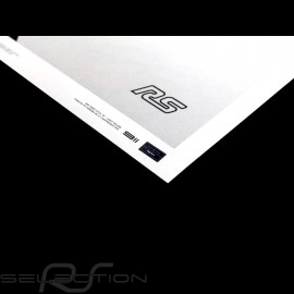 Porsche Poster 911 Carrera RS 1973 lichtgelb