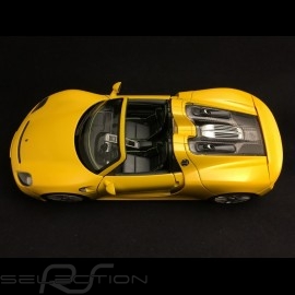Porsche 918 Spyder 2014 yellow 1/24 Welly MAP02484516