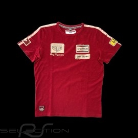 T-shirt Clay Regazzoni n° 4 rot - Herren